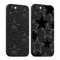 Foonary 2 Pack Fashion Phone Cases for iPhone 15 Case 6.1, Star Aesthetic Print Slim Soft Silicone TPU Case for Women, Shockproof Cover Protective Funda para Girls, Black for iPhone 15