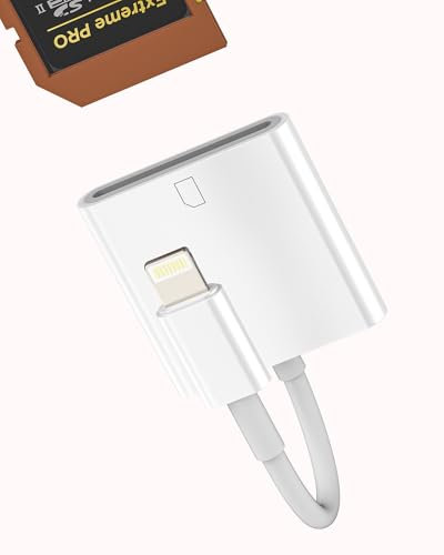 Lettore Schede SD Per IPhone Adattatore Lightning Card Reader Chiavetta Fotografica Macchina Per Apple MFI Certified Telefono Cavo Esterna Memoria Porta Trasferire Foto Camera Per iPad Jack Connettore