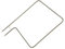 SOS - Accesorio de resistencia inferior para horno, estufa 140063361020, 140063361012 AEG, ARTHUR MARTIN ELECTROLUX, ESENTIEL B, FAURE, I