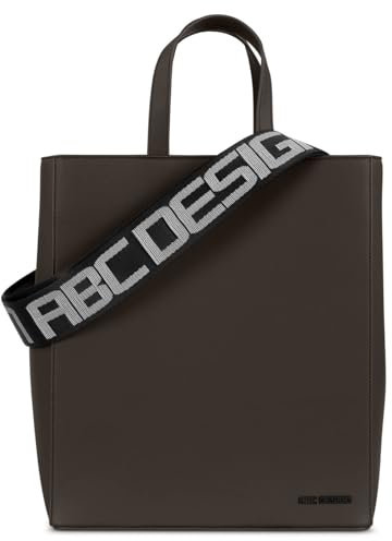 ABC Design Tote Bag Daily - Dark Brown