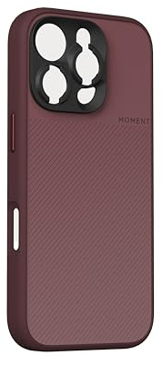 MOMENT Case für iPhone 16 Pro Max | MagSafe-kompatibel | kompatibel mit QuickLock-Filter und T-Serie-Objektive | Red Clay