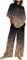 Completo da Donna in Due Pezzi,In Cotone e Lino, Pantaloni Stampati, Camicia a Maniche Corte, Completo Casual Tuta Estiva Casual da Donna Completo Sportivo in Due Pezzi Lino Maglia a Manica Corta