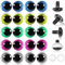 20 Stück 15mm Farbige Große Strabismus Sicherheitsaugen Bastelaugen Häkelzubehör 3d Glitzer Sicherheitsaugen Und Unterlegscheiben Für Amigurumi Häkeln Für Diy Herstellung Von Bärenhandwerkspuppen