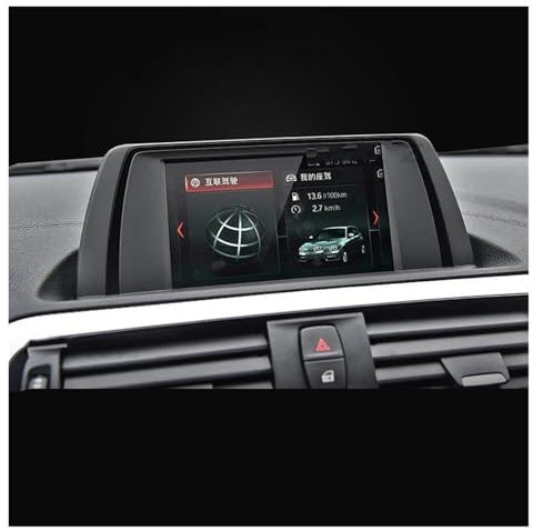 Auto Navi Folie Für F30 Für F31 F33 F34 F35 F36 Serie 34 3G TAutomotive Innen GSP Navigation Film Gehärtetes Glas Displayschutzfolie Dekorativ Auto Displayschutzfolie(Style 2 6.5 Inch)