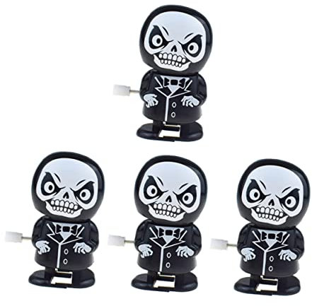 ifundom 4 Stück Windgott des Todes Puppenhaus Plüschtiere Halloween Streich Black Abs