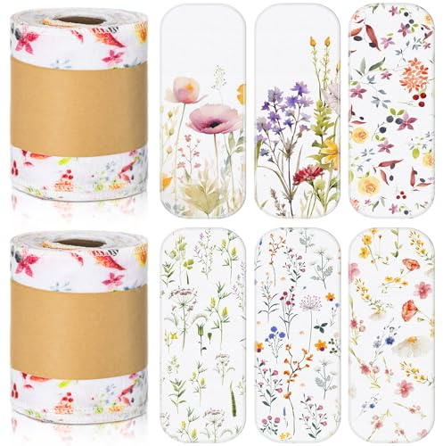 FuWeave Lot de 60 serviettes de papier toilette réutilisables, lavables et réutilisables, sans papier, en flanelle, coton doux et absorbant, pour salle de bain pour femme, avec carton