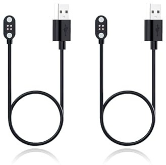 yystao (2 Pack) Charging Cable for Rhyfell Fit 5/Rhyfell S18 Bone Conduction Headphones, Stable magnetic USB Charger Cord compatible with Rhyfell Fit 5/Rhyfell S18