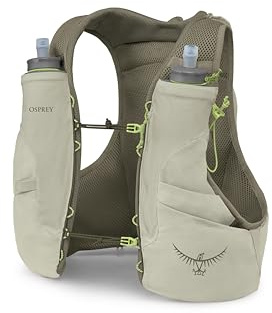 Osprey Duro Herren Laufweste mit hydraulischen weichen Flachmannn, verstellbare Trinkblase mit Taschen, 6 l