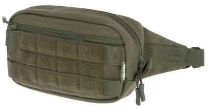 Brytzky Tactical PackMate Gürteltasche Oliv | Taktische Bauchtasche Herren Damen MOLLE EDC Sling Bag für Outdoor, Survival, Wandern & Sport
