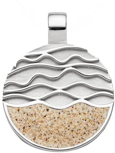 DUR Damen Anhänger Strandwellen aus 925er Silber P3033