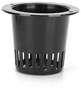 50 Stück Hydroponik Topf, Pflanzkorb Bodenloser Anbau Blumenpflanze Obst Gemüse Anbau Mesh Topf 3cm Top Innendurchmesser(01)