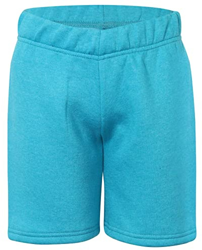 A2Z 4 Kids Boys Girls PE School Chino Shorts - Basic Shorts Aqua 7-8