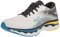 Mizuno Wave Sky 6, Zapatillas para Correr Hombre, Blanco Cibernético Amarillo, 45 EU