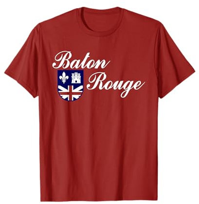 FLAGGE VON BATON ROUGE LOUISIANA T-Shirt