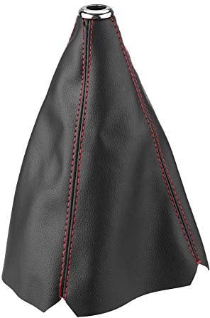 Joyzan Schaltknauf Staubschutz, Auto Schalthebelabdeckung Schwarze PU Leder Schalthebel Staubschutzhülle Schaltknaufabdeckung Universal Manual Staubschutz Schaltmanschette Shifter Boot Schaltsack