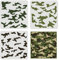 FINGERINSPIRE 3 Stück Camo Schablonen Kit 30x30cm Camo Schablonen Für Sprühfarbe Camouflage Muster Kunststoff Schablonen Zum Malen Auf Holz, Segeltuch, Papier, Stoff, Fußboden, Wand Und Fliese