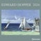 Edward Hopper 2024 - Wand-Kalender - Broschüren-Kalender - 30x30 - 30x60 geöffnet - Kunst-Kalender