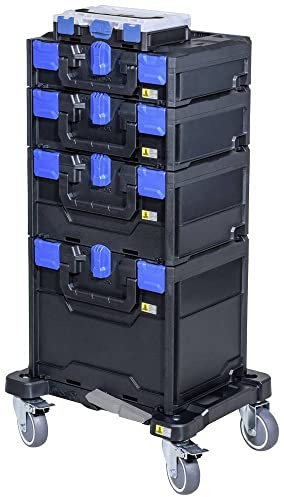 Allit 454495 EuroPlus MetaRoll Transportroller ABS Traglast (max.): 100 kg 500 mm x 370 mm x 170 mm Anza