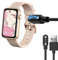 Blueshaweu Kompatibel für SHANG WING Smart Watches Ladegerät, Magnetisches USB-Ladekabel Ersatzladegerät Kompatibel mit SHANG WING LYNN2 1,47 Zoll Smart Watches (Schwarz)
