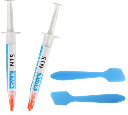 Toaiot Boron Nitride Paste 3D Printer Accessories Must-Have Tool Improve Heat Conduction: 2x4cc/2x4g Thermal Silicone Grease Maintain Stable Temperature for Hotter 3D Printing Heatbreak 2Pcs