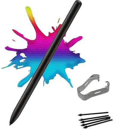 Dakexiong Black Smart Paper Pen for Lenovo Smart Paper, Smart Paper Stylus Pen with Eraser Function, 4096 Pressure Levels, Smart Paper Digital Pen Replacement + 5 Tips/Nibs