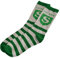Elbenwald Harry Potter Socken Slytherin Logo für Herren Damen Unisex Baumwolle Grün-Grau - 36-39