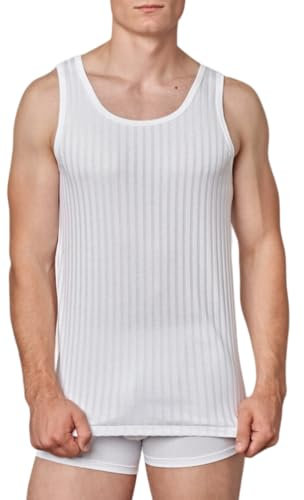 GICIPI Canotta Uomo Filo di Scozia GESSATO Costa Larga