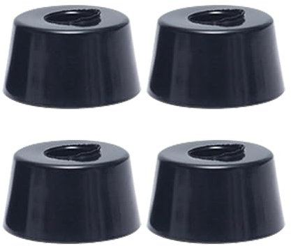 Piedini in gomma per mobili, 4 piedini in gomma da avvitare, punte delle gambe in gomma da avvitare, piedini in silicone morbido non inclusi, viti, protezioni per pavimento per tavoli, divani, Elek