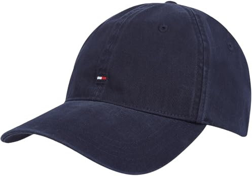 Tommy Hilfiger Damen Cap Essential Flag Soft aus Baumwolle, Blau (Space Blue), Einheitsgröße