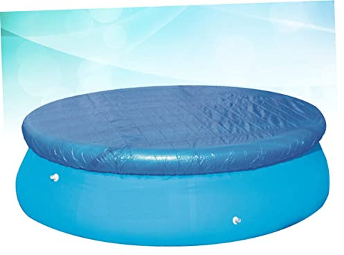Parliky Runde wasserdichte Poolabdeckung Aus Pool-schmutzabdeckung Schwimmende Poolabdeckung Für Außenpool Spa Runde Poolabdeckplane