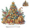 Generisch DIY Diamond Painting Weihnachten Tisch Deko,Weihnachtsbaum 5D Diamant Painting Tischdeko, Diamant Malerei Stehend Kunst Set für Anfänger Hausgeschenk Deko Geschenke