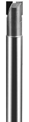 Pangyoo Vástago de 6mm y 8mm, fresa de flauta recta de diamante, fresa de extremo PCD de grafito, brocas de enrutador CNC, herramientas de torno de pulido for madera, carburo de silicio(D8XL75)