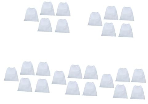 NOLITOY 25pcs Thickened Non-woven Suction Cup Nail Dust Collector Bag for Painting Nails