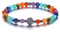 JSDDE 7 Chakra Armband mit Hämatit Lebensbaum Anhänger Heilstein Perlenarmband Glücksarmband Energietherapie Armband Spiritueller Talisman Glückbringer Schmuck für Damen Frauen