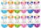 12 Stück Holzklammern mit Bunte Hasen zu Ostern, Osterhase Fotoclip, Mini Farbige Hölzerne, Bunte Osterhasen, für Fotos Fotowand Tüten Kinder Dekorieren Von Osternestern, Geschenken