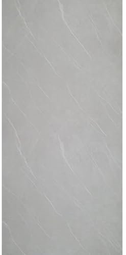 Duschrückwand Wandpaneele 122x244cm in Marmor- und Granitoptik (Pietra Grey), Badrückwand Duschverkleidung Wandverkleidung aus 3mm PVC, für Innen- und Außenbereich