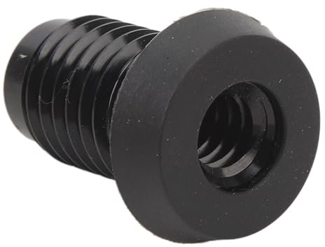 Drfeify Billard Bottom Plug, Cuetec, Aluminium -Gummi -Material für Billardtraining