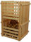 STOLMAK Kartoffelkiste 50x80x50 cm Kartoffel Aufbewahrungsbox Holz Zwiebel Obstkiste Gemüse Aufbewahrung Holzkisten Kartoffelbox Groß