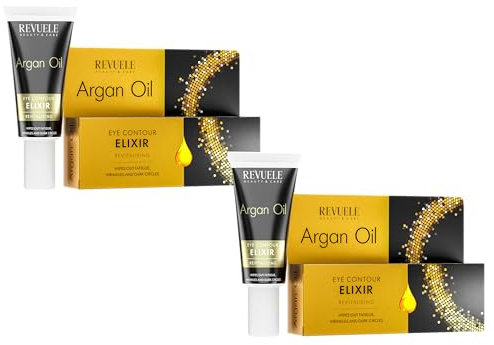REVUELE ARGAN OIL Augenkontur-Elixier 2 Pack. 2x25ml