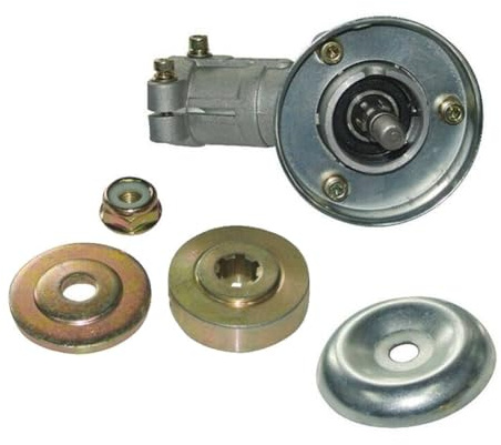 EasyByMall Metall Getriebe Getriebe für Trimmer Freischneider 26mm Gehäuse Innendurchmesser Ersatzteil