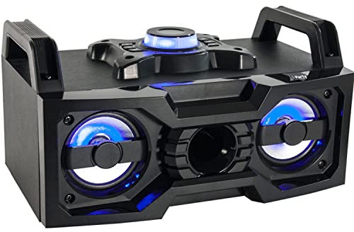 Party Light & Sound SOUNDBOX Enceinte portable à batterie avec USB et Bluetooth