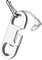 Lightning Cable for iPhone + Keychain + Bottle Opener + Aluminum Carabiner Portable Multifunction Key Chain USB Charging Cable Short Cable for iPhone X/8/7/6S, Gift for Men and Women (White)