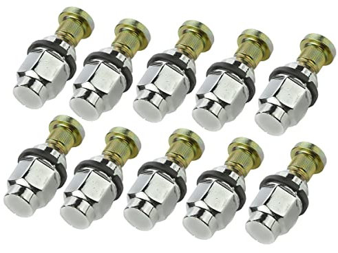 LST 10x RÄNDELBOLZEN MIT RADMUTTER - M14x1,5 x 51mm CRUISER *NEU*