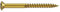 REMOLUX® Holzschraube DIN 7995 Linsensenkkopf PZD Messing blank 3,5 x 25-200 Stück
