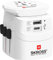 SKROSS | 1.302472 | Adaptateur de Voyage Universel 2 et 3 pôles avec 1 x USB C 3.0 A et 1 x USB A 2.4 A. Tension et Puissance : 100V–700W/250V–1750W. Protection Contre Les Chocs électriques