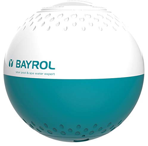 BAYROL Dosierschwimmer für 200 g / 250 g Chlortabletten - mit Leerstandsanzeige und regulierbarer Dosieröffnung mit 5 Stufen - Einrastender Verschluss für hohe Sicherheit