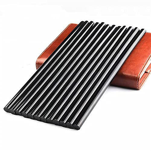 ZXF Hot Glue Sticks 11x300mm 10Pcs Black Hot Melt Glue Stick 150 Degree High Temperature Resistant for 11mm Glue Gun Adhesive Hot Glue (Color : 11mm, Size : 300mm)