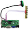 VSDISPLAY VGA DVI Audio 68676 LCD Controller Driver Board für 12,1 Zoll 1280x800 LTN121AT09 LCD Panel