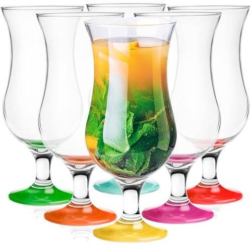 Glasmark Krosno Cocktail Set De 6 À Cocktail 420Ml Verre À Cocktail Gin Eau Mix