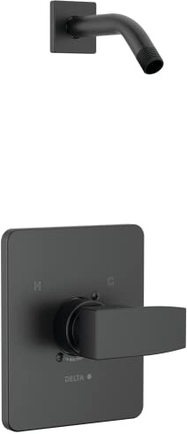 Delta Faucet T14267-BLLHD-PP Modern Shower Only, Matte Black